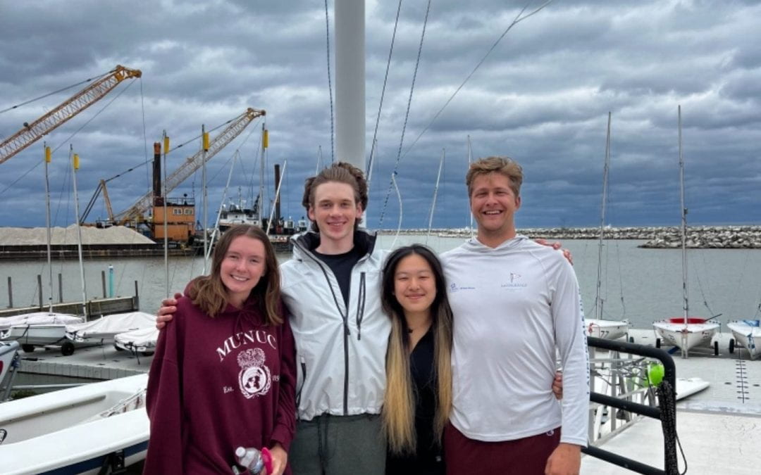 Nationals Bound: Sailors Take First at MCSA Match Race Champs